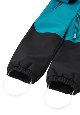 Salopetă impermeabila softshell Reima Mjosa, Aquatic Blue - Img 4