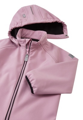 Salopetă impermeabila softshell Reima Mjosa, Grey Pink - Img 4