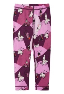 Set lână merinos și lyocell, Reima - Moomin Trivsam Pink