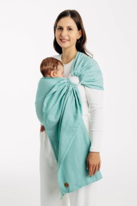Sling cu inele Lennylamb - Matcha