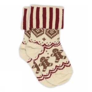 Șosete din bumbac Mp Denmark - Merry Ecru