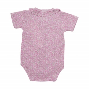 Body bambus extrafin maneca scurta - Orchid Ice, Fixoni