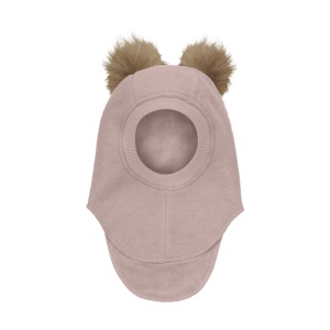 Cagulă dublată lână merinos fiartă Huttelihut - Fawn