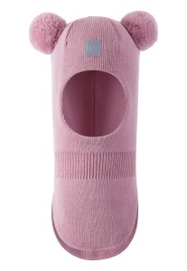 Cagulă dublată lână merinos Reima - Vekkuli Grey Pink