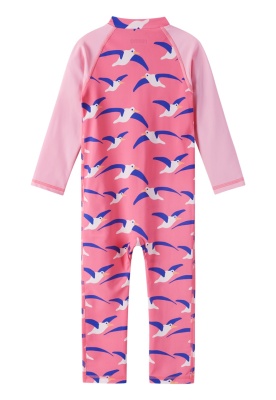 Costum de baie cu protectie UV 50+ Reima, Polskii Soft Coral