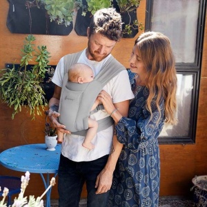 Ergobaby Embrace Soft Air Mesh Grey - Marsupiu Ergonomic
