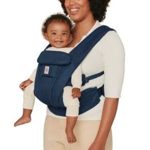 Ergobaby Omni Deluxe Mesh Soft Midnight Blue, Marsupiu ergonomic