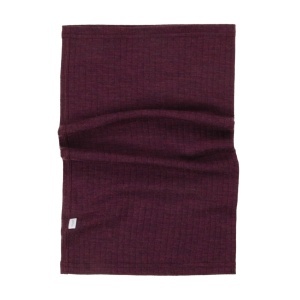 Fular circular lână merinos Joha (adulti) - Plum
