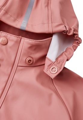 Jachetă de ploaie Reima Lampi Rose Blush - detaliu