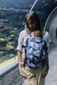 LennyLight - Viridiflora Royal Baby (100% bambus), marsupiu ergonomic
