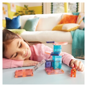 MAGNA-TILES Cat Tree, set magnetic 13 piese - Img 2