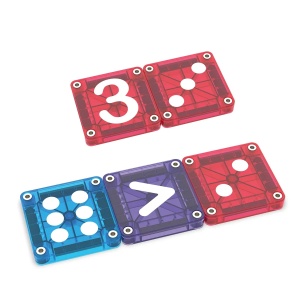 MAGNA-TILES Learn Numbers, cifre si matematica