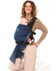 Marsupiu Ergonomic, Manduca Duo, Blue - Img 1