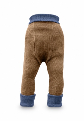 Pantaloni dublati Manymonths lână merinos - Callisto Moon - Img 2