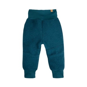 Pantaloni lână fiartă Pure Pure - Petrol