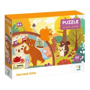 Puzzle 60 de piese, Recolta de toamna - Dodo Toys