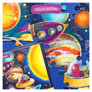 Puzzle Spatiul Cosmic, 100 piese, Dodo Toys