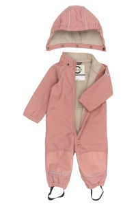 Overall impermeabil din softshell Mikk-line - Burlwood