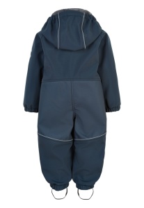 Overall impermeabil din softshell Mikk-line - Blue Night
