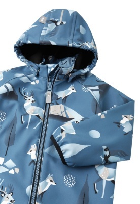 Salopetă impermeabila softshell Reima Mjosa, Blue Ocean - Img 10
