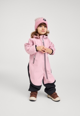 Salopetă impermeabila softshell Reima Mjosa, Grey Pink