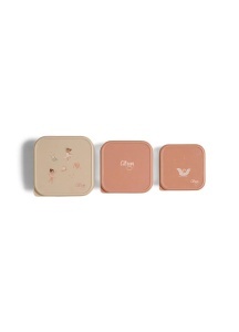 Set 3 caserole otel inoxidabil cu capac – Balerina