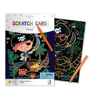 Set creativ de razuit, Piratii - Dodo Toys