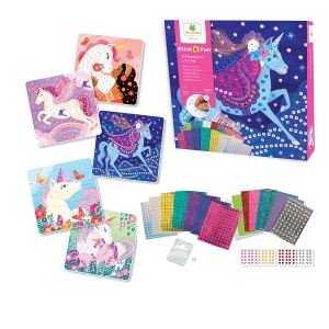 Set creativ mozaic, Unicorni, 1500 piese - Img 2