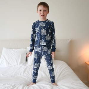 Set pijama din bambus Zipster - Amsterdam Nights