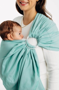 Sling cu inele Lennylamb - Matcha