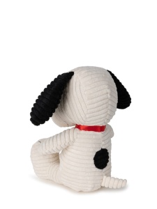 Snoopy în șezut Corduroy Cream - Peanuts, 19 cm, Bon Ton Toys