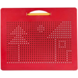 Tablă magnetică mare Playmags de desenat cu bile magnetice - Img 3