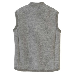 Vestă din lână merinos fiartă Disana - Grey