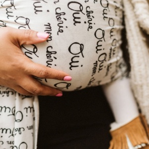 Wrap elastic Boba, Bebe Oui - Marsupiu ergonomic