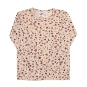 Bluza lana merinos Joha - Flowers