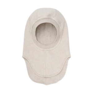 Cagulă dublată bumbac fleece Huttelihut - Camel Melange