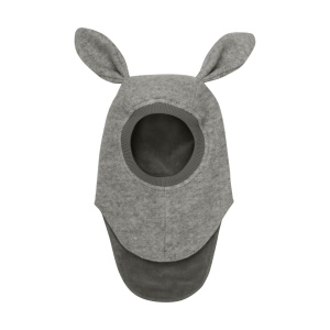 Cagulă dublată lână merinos fiartă Huttelihut - Bunny Grey