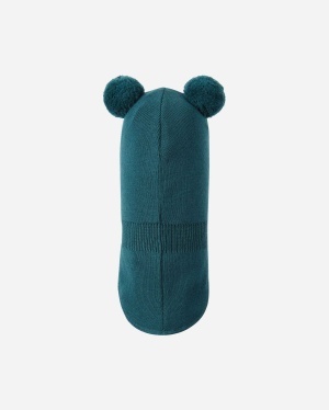 Cagulă dublată lână merinos Reima - Vekkuli Dark Teal