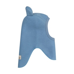 Cagulă lână merinos fleece Huttelihut - Teddy Windward Blue