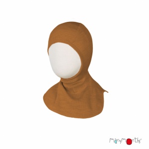 Cagulă ManyMonths lână merinos - Clay (5-7/7,5 ani)