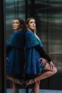 Cardigan lung/protectie babywearing pentru vreme rece, Lenny lamb - Peacock's Tail Provance