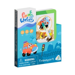 Carte de colorat cu apa, Mijloace de transport
