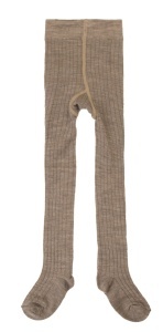 Dres lână merinos Joha - Basic Rib Sesame Melange