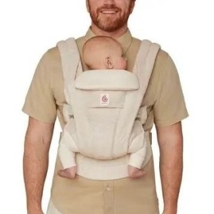 Ergobaby Omni Deluxe Linen Natural, Marsupiu ergonomic