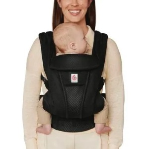 Ergobaby Omni Deluxe Mesh Soft Onyx Black, Marsupiu ergonomic