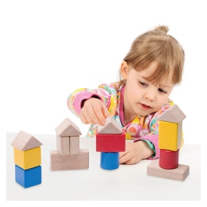 First Sound Blocks, cuburi din lemn cu sunete, Wonderworld - Img 2