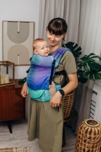 LennyLight - marsupiu ergonomic, Peacocks Tail Fantasy