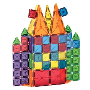 MAGNA-TILES Combo + microMAGS, set magnetic 62 piese