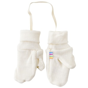 Mănuși lână merinos Joha - Basic White