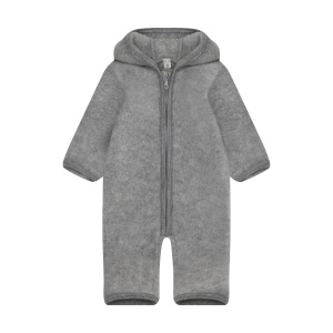 Overall ână merinos fleece Huttelihut - Grey